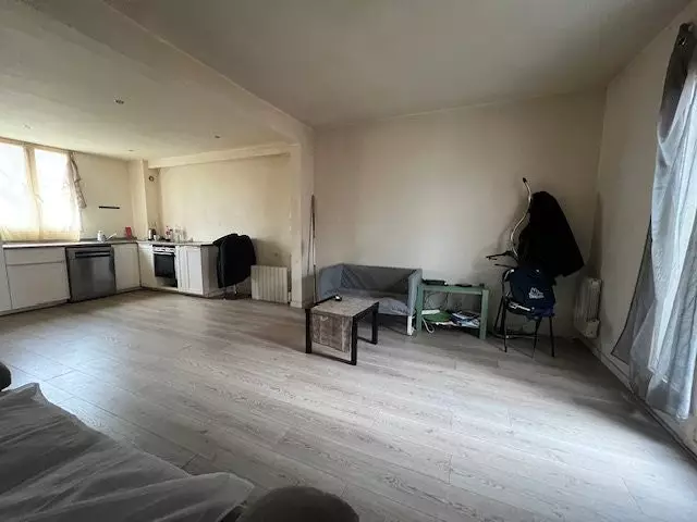 Living room — Scandinavian before