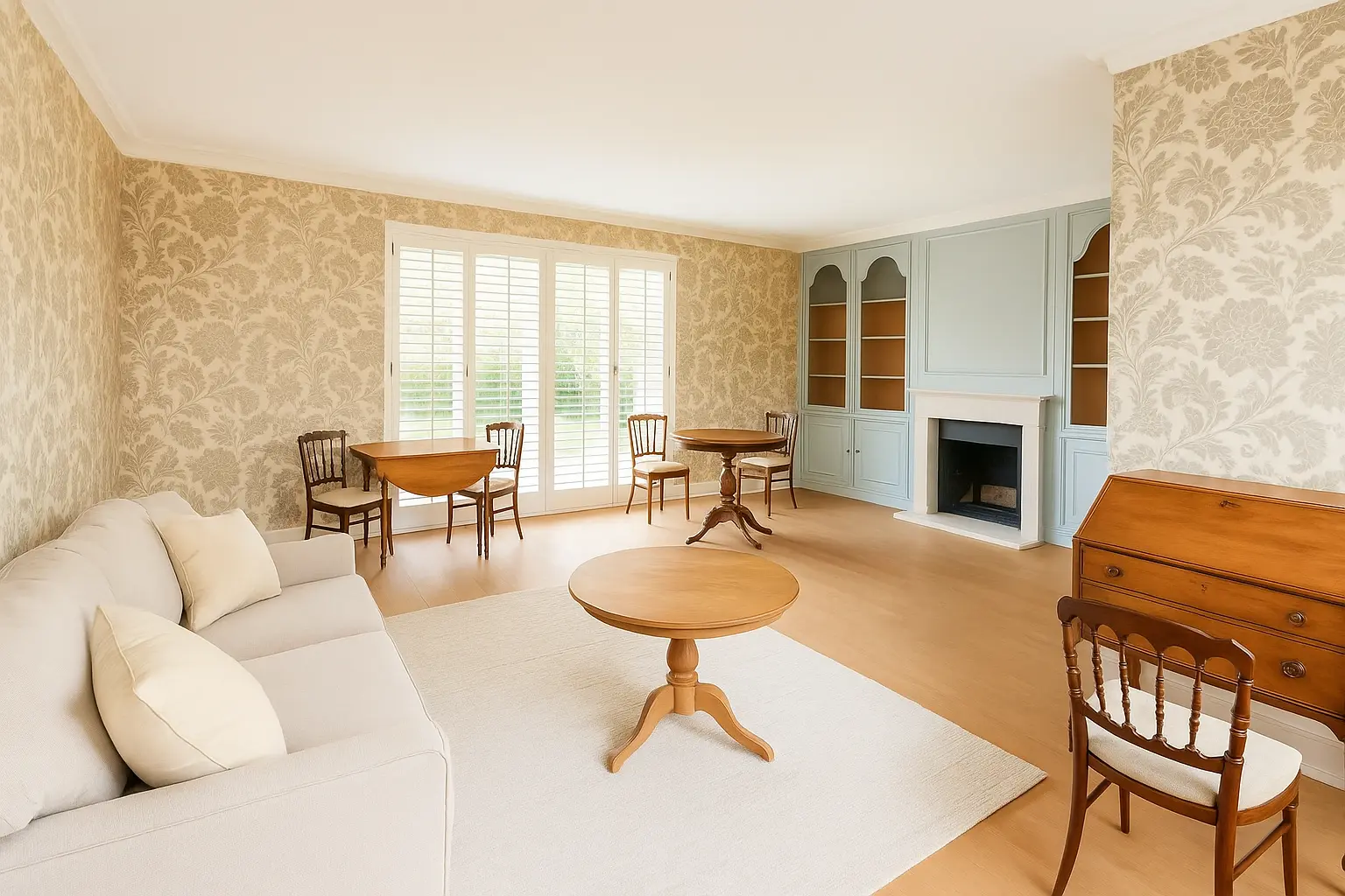 Living room — Modern after