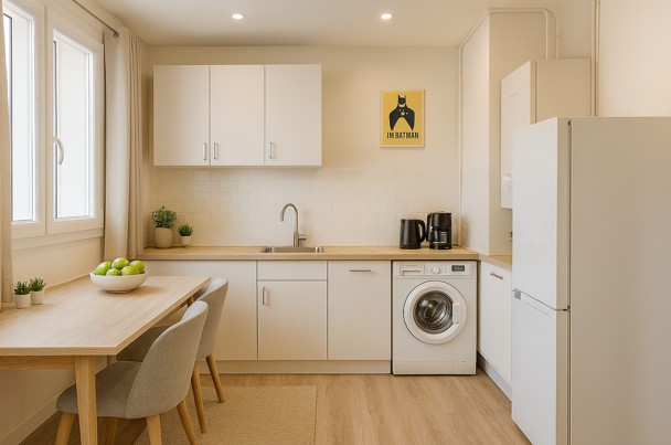 After: Outdated Kitchen, Updated Vision