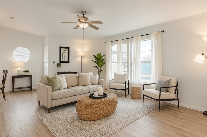 After: Modern Living Room Transformation