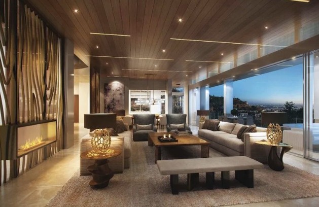 Before: Luxury Penthouse Staging